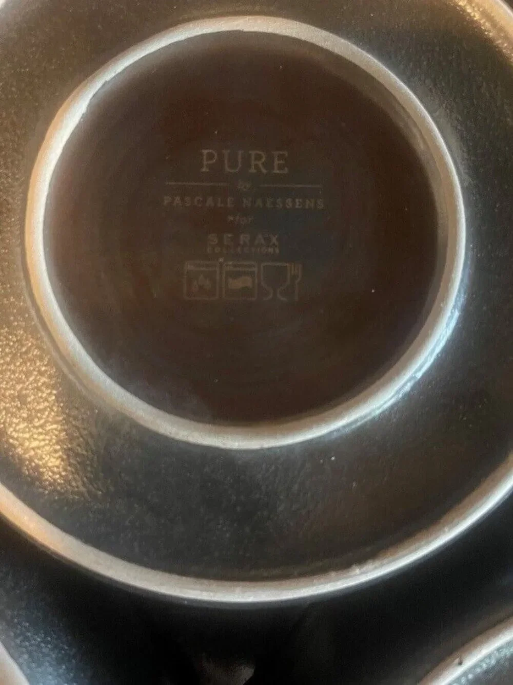 Pure by Pascale Naessens for Serax Collections Oven Dishes Black X 3 New